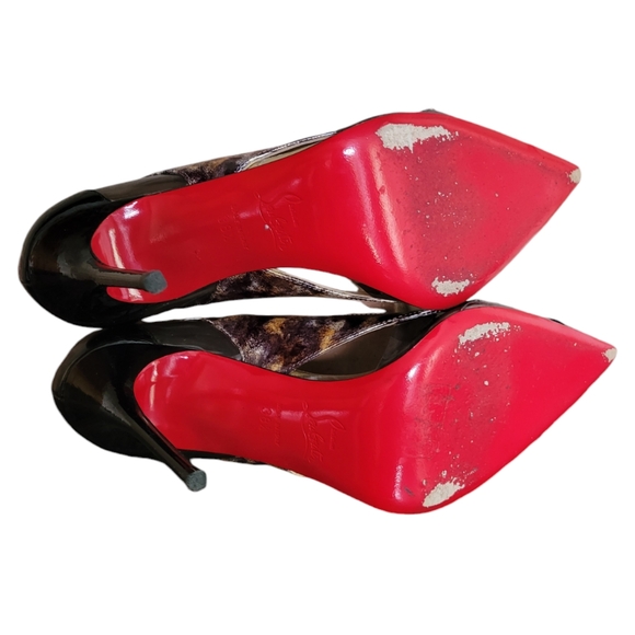 CHRISTIAN LOUBOUTIN Galata Heels 38 1/2 US 8 1/2 - Picture 9 of 12